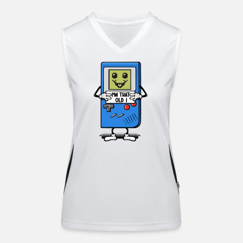 As old as a game console Women's Functional Contrast Tank Top
