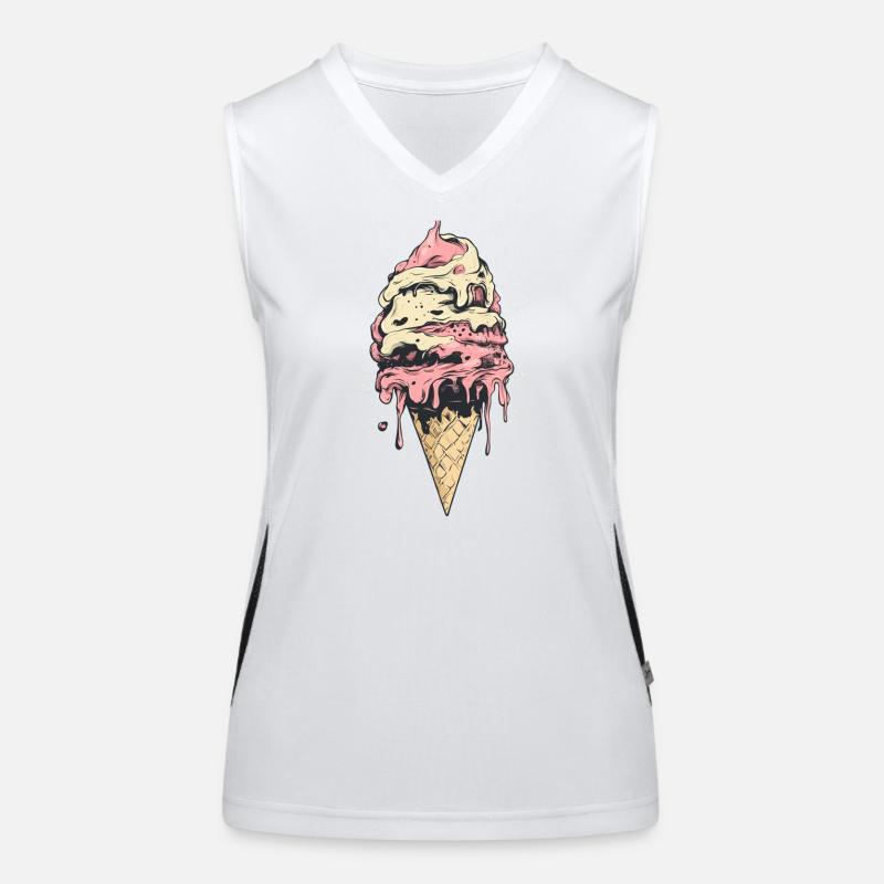Eiscreme Eis Women's Functional Contrast Tank Top
