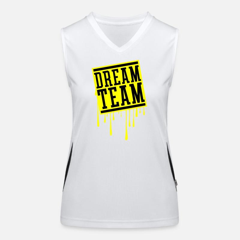 Dream Team Women's Functional Contrast Tank Top