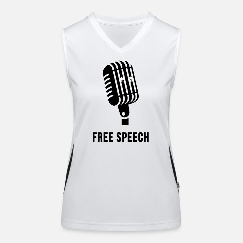 Liberté d'expression Débardeur respirant contrasté Femme