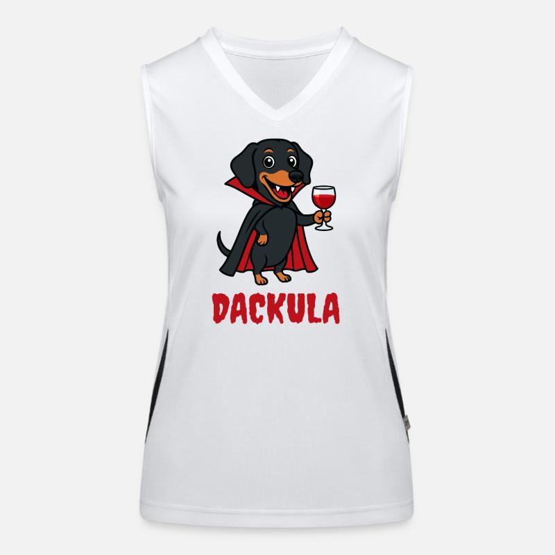 DACKULA Funktionelles Kontrast-Tank Top für Frauen