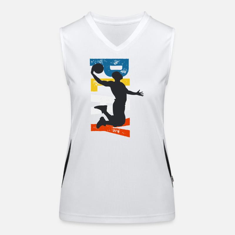 PLAY – Minimal Design Funktionelles Kontrast-Tank Top für Frauen