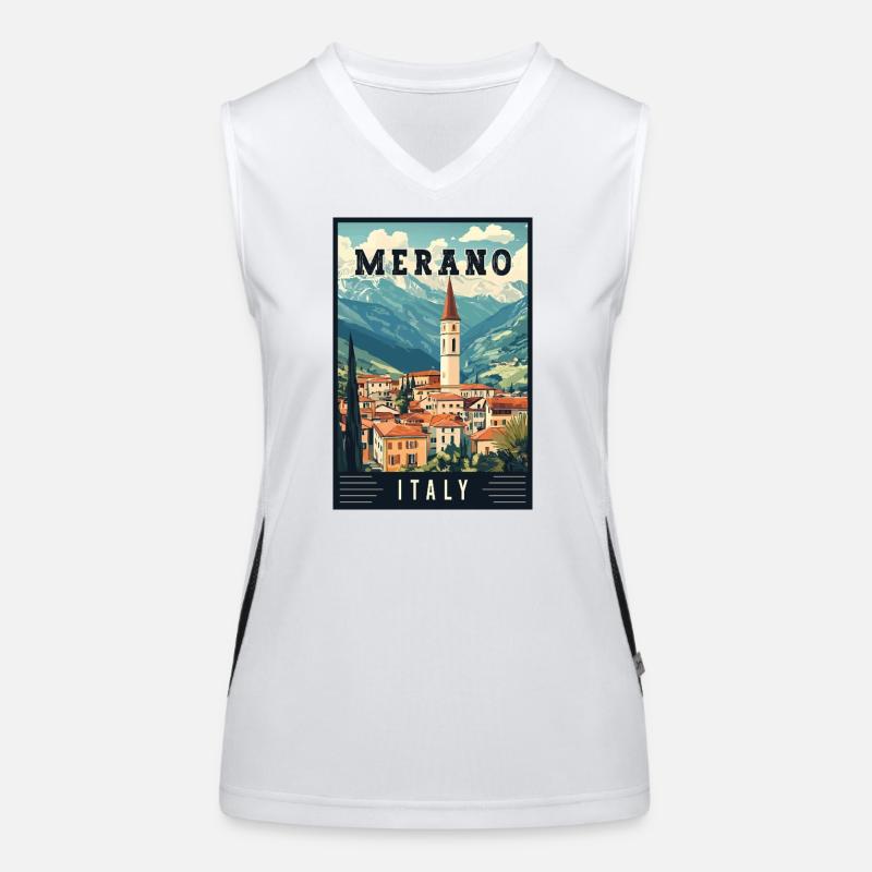 Experience Breathtaking Merano in Italy Women's Functional Contrast Tank Top
