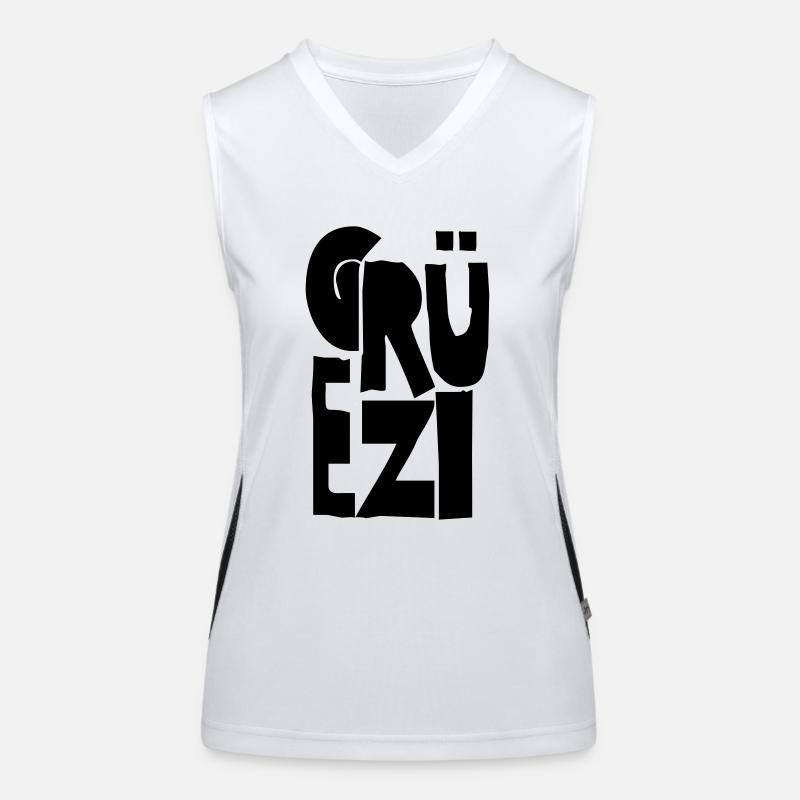 Gruezi Funktionelles Kontrast-Tank Top für Frauen