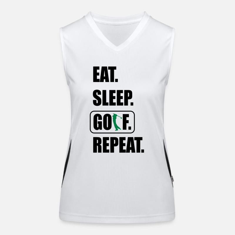 Golf Débardeur respirant contrasté Femme