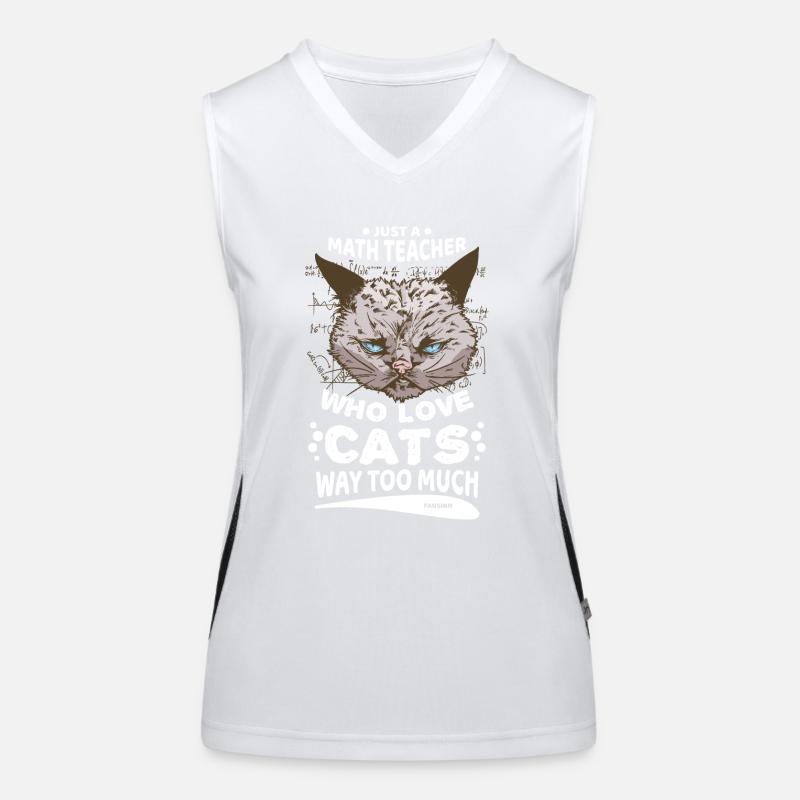 Mathematik Funktionelles Kontrast-Tank Top für Frauen