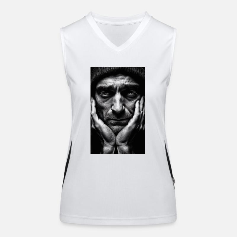 Penseur Guy Débardeur respirant contrasté Femme