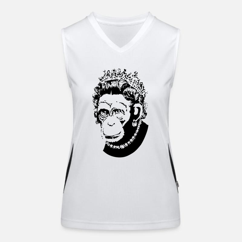 Monkey Queen Women's Functional Contrast Tank Top