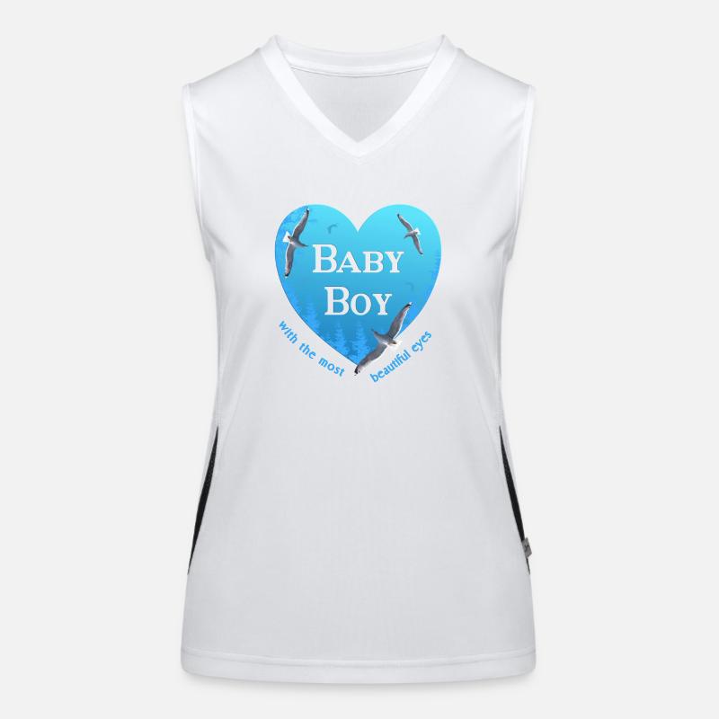 Bébé Débardeur respirant contrasté Femme