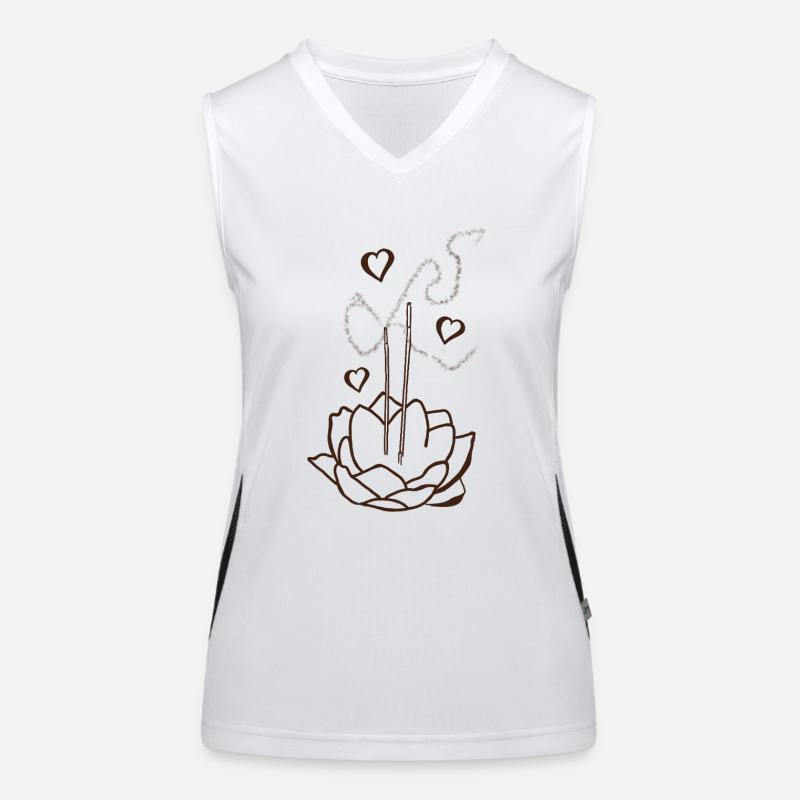 Encens Débardeur respirant contrasté Femme