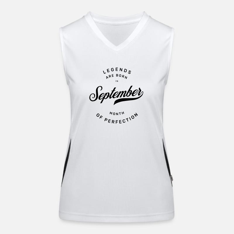 BIRTHDAY SEPTEMBER Women's Functional Contrast Tank Top