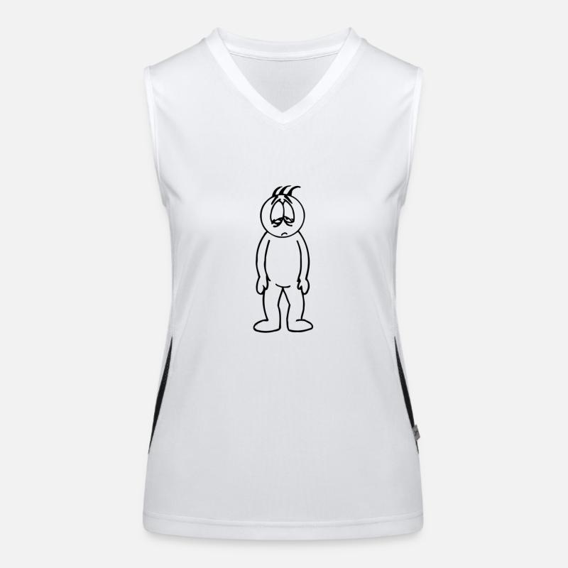 Soooo Müde Funktionelles Kontrast-Tank Top für Frauen