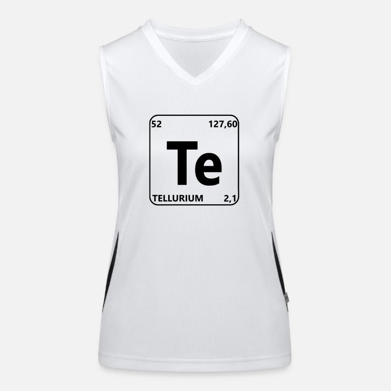Tellur Funktionelles Kontrast-Tank Top für Frauen