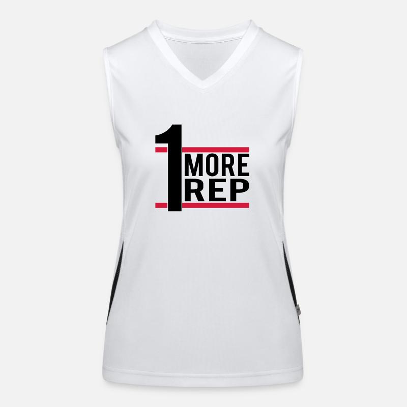 1 More Rep Débardeur respirant contrasté Femme