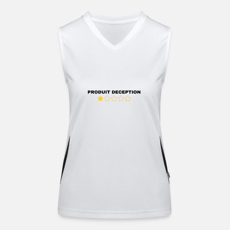PRODUIT DECEPTION ...d'exception ( sans fond) Débardeur respirant contrasté Femme