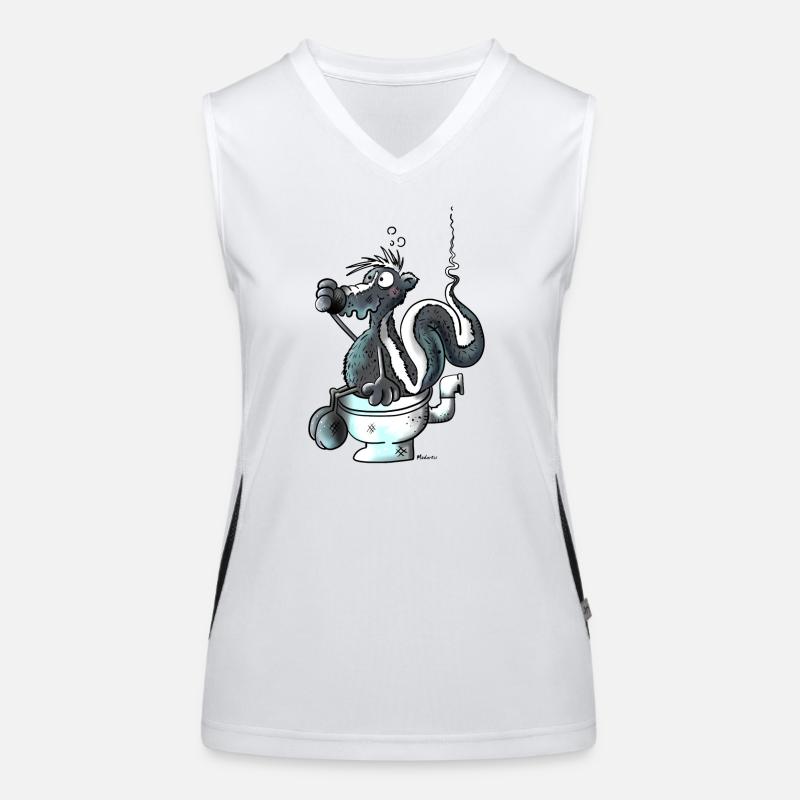 Smelling Skunk Women's Functional Contrast Tank Top