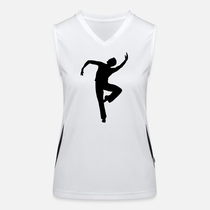 ein balet Funktionelles Kontrast-Tank Top für Frauen