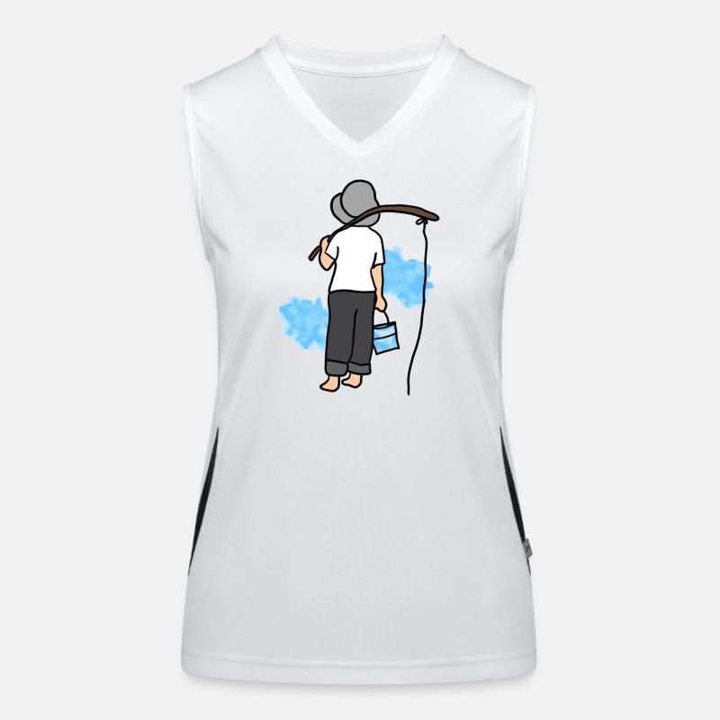 Fischer Junge Funktionelles Kontrast-Tank Top für Frauen
