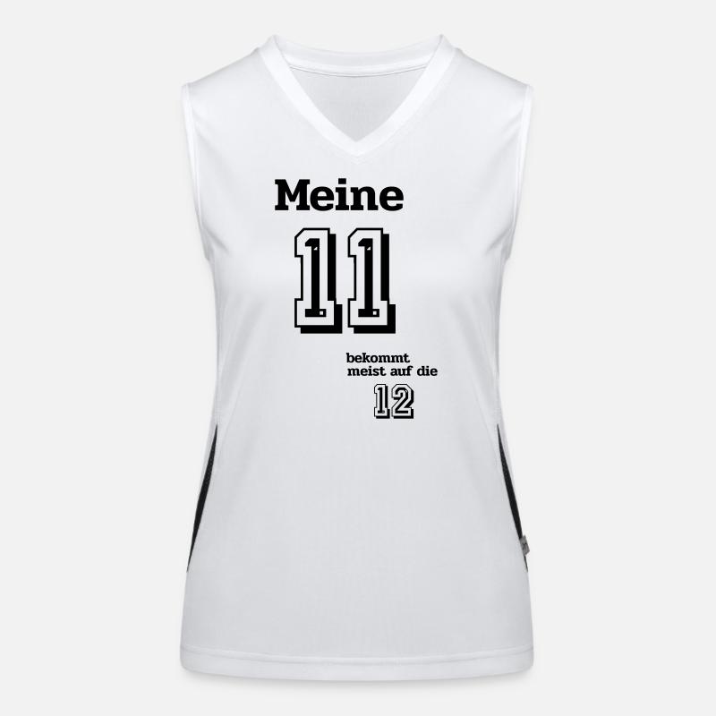 Onze contre douze Débardeur respirant contrasté Femme