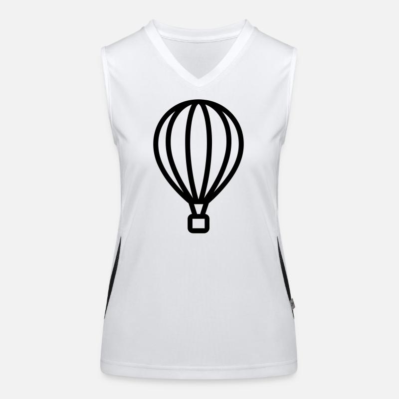 Luftballon Funktionelles Kontrast-Tank Top für Frauen
