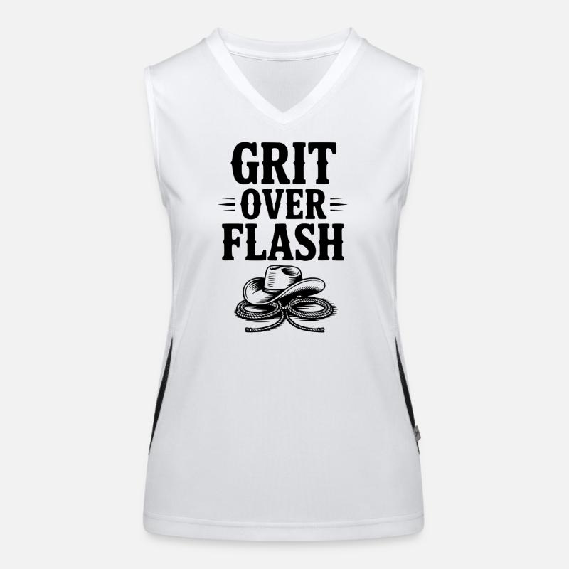 Grit Over Flash Débardeur respirant contrasté Femme