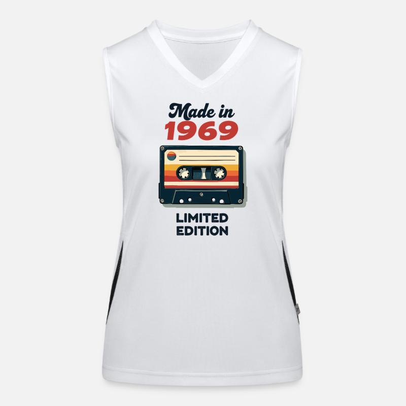 Made in 1969 – Vintage Cassette Women's Functional Contrast Tank Top