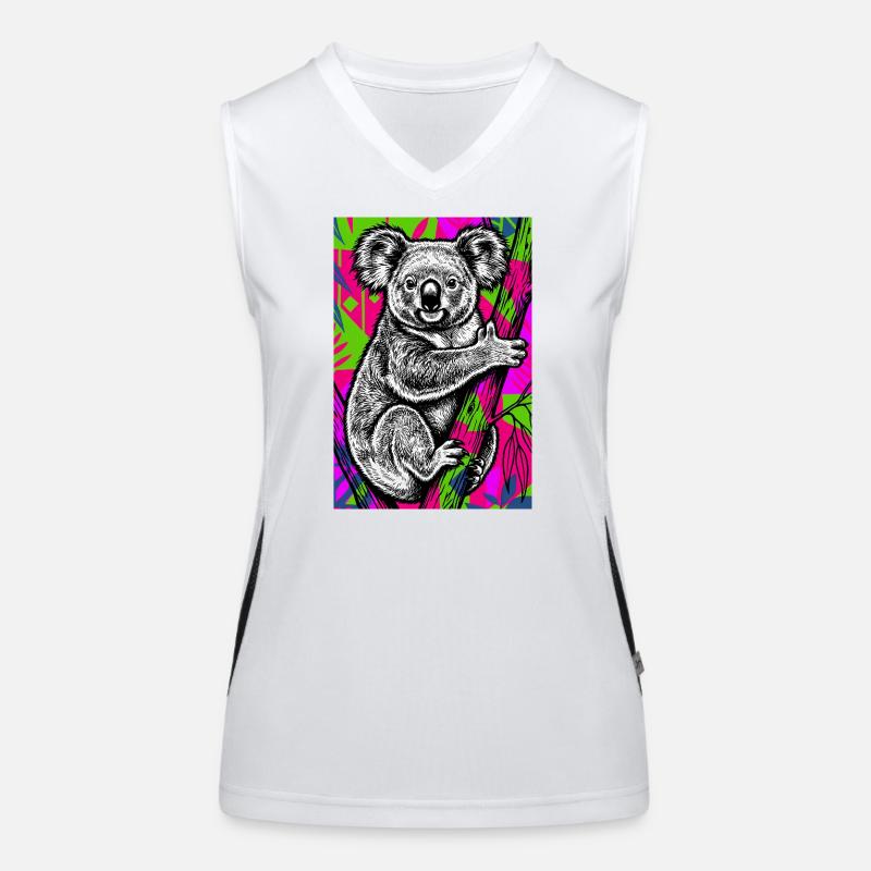 Koala Débardeur respirant contrasté Femme