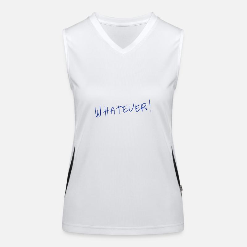 Whatever! Women's Functional Contrast Tank Top