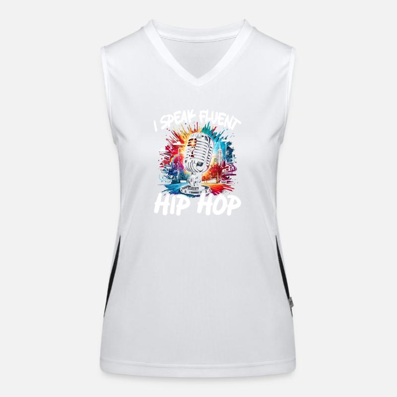 Ich Liebe Hip-hop-musik Breakdance Rap Breakdance Funktionelles Kontrast-Tank Top für Frauen