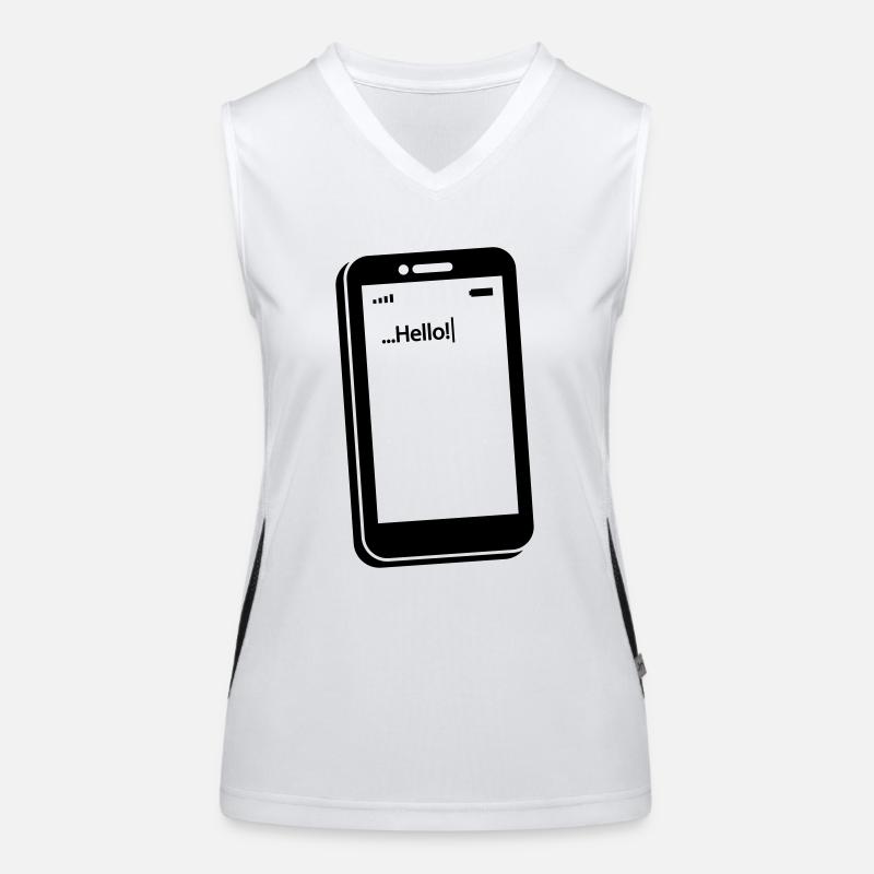 smartphone_1_f1 Women's Functional Contrast Tank Top