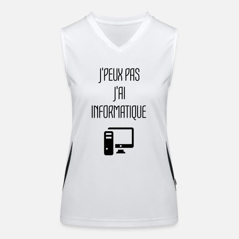 Computer / Informatiker / Aussenseiter / Ingenieur Funktionelles Kontrast-Tank Top für Frauen