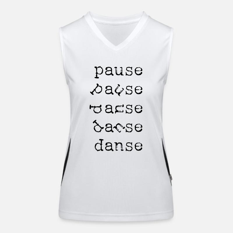 DANCE BREAK Women's Functional Contrast Tank Top