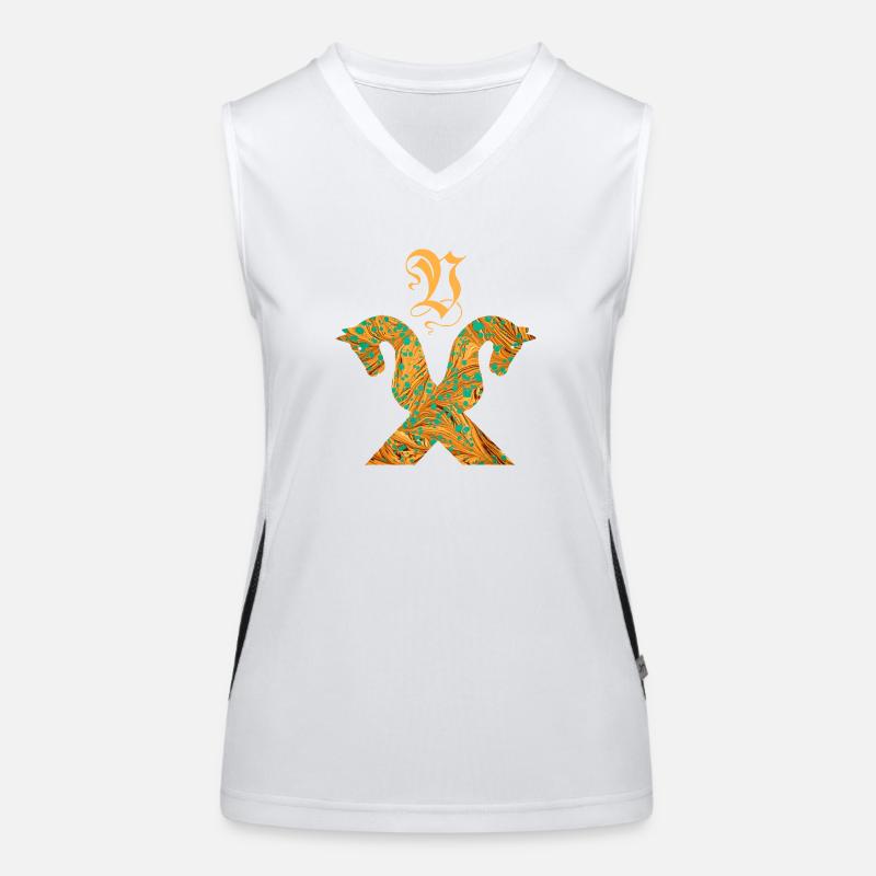 Pignon pour chevaux E 95 V Débardeur respirant contrasté Femme