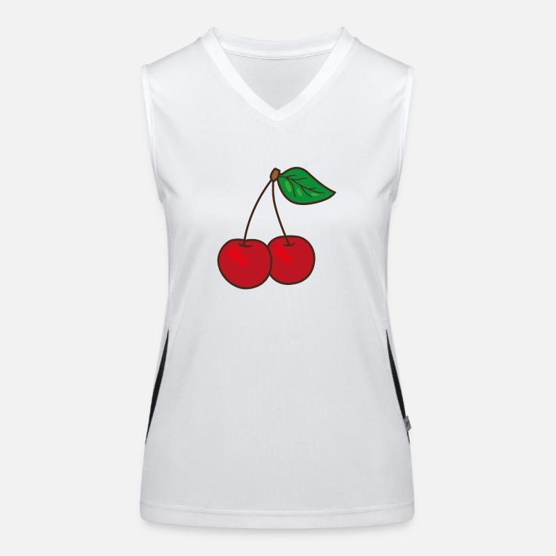 cherry Women's Functional Contrast Tank Top