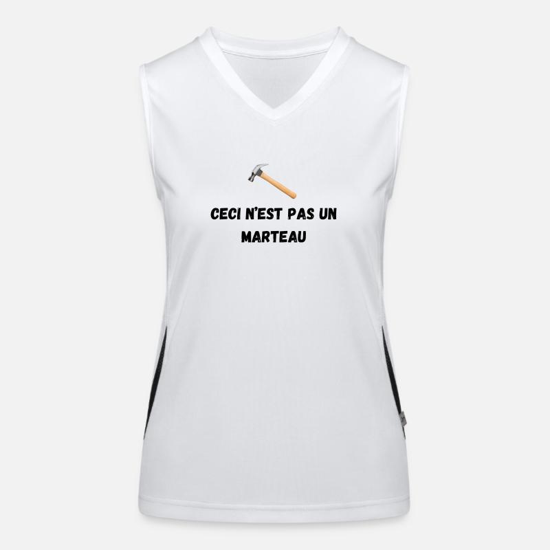 marteau Débardeur respirant contrasté Femme