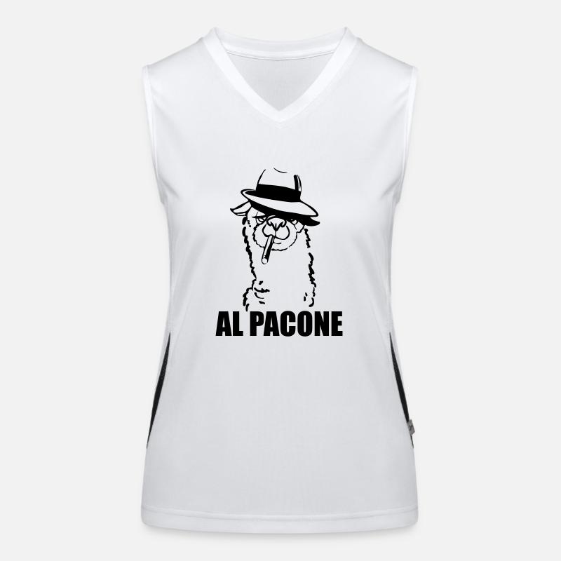 Al PACONE, Alpaka Funktionelles Kontrast-Tank Top für Frauen