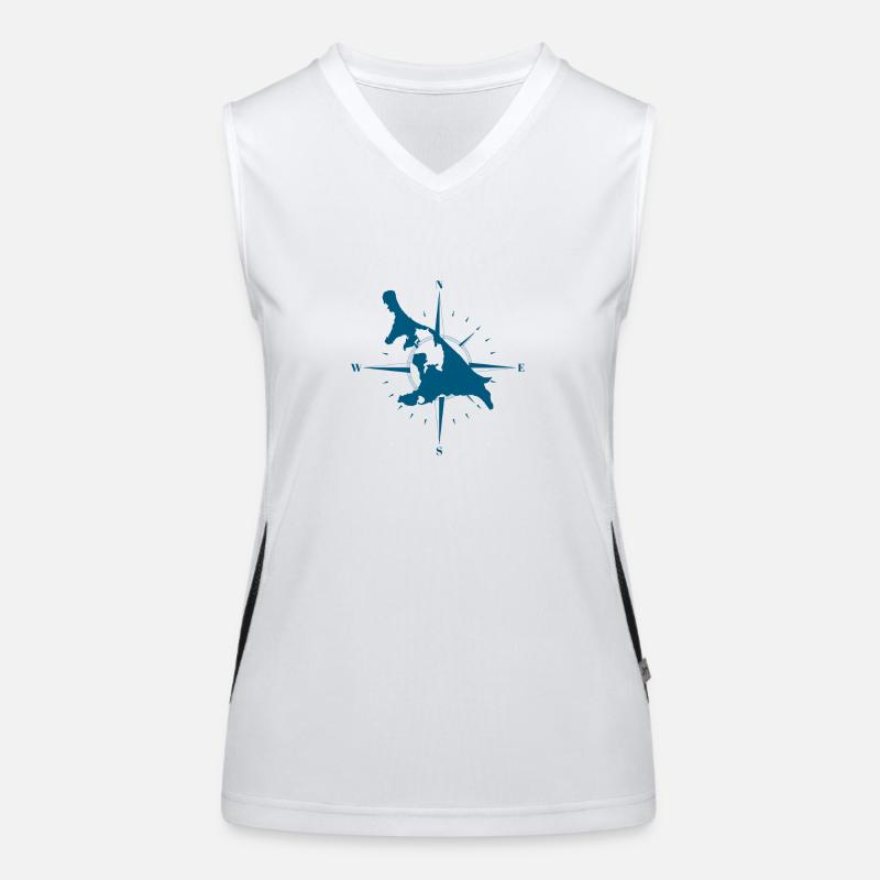 Usedom gift Women's Functional Contrast Tank Top