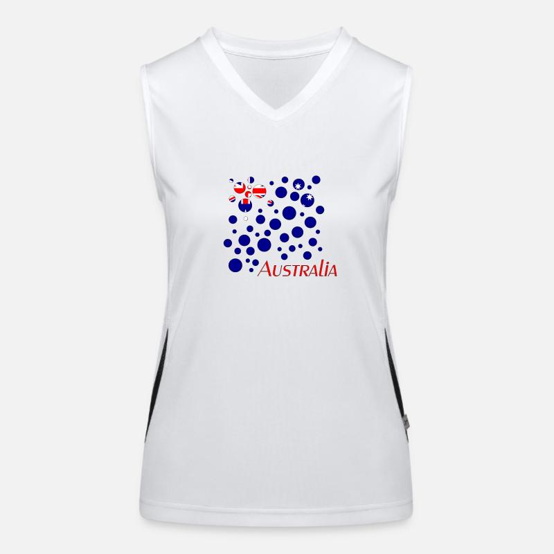 Australia Australien Funktionelles Kontrast-Tank Top für Frauen