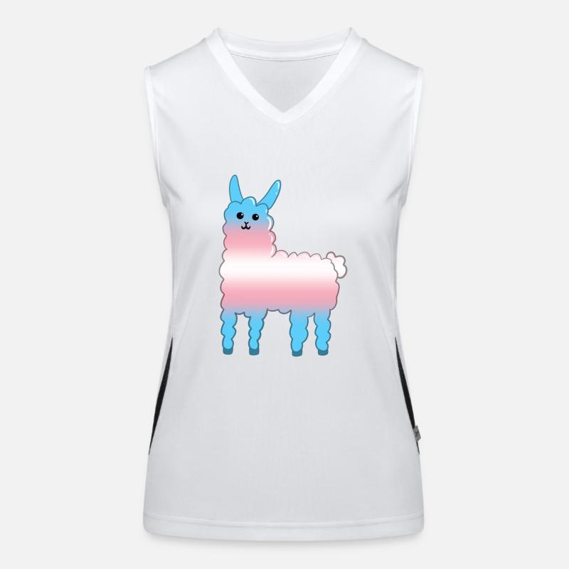 Lama Trans Funktionelles Kontrast-Tank Top für Frauen