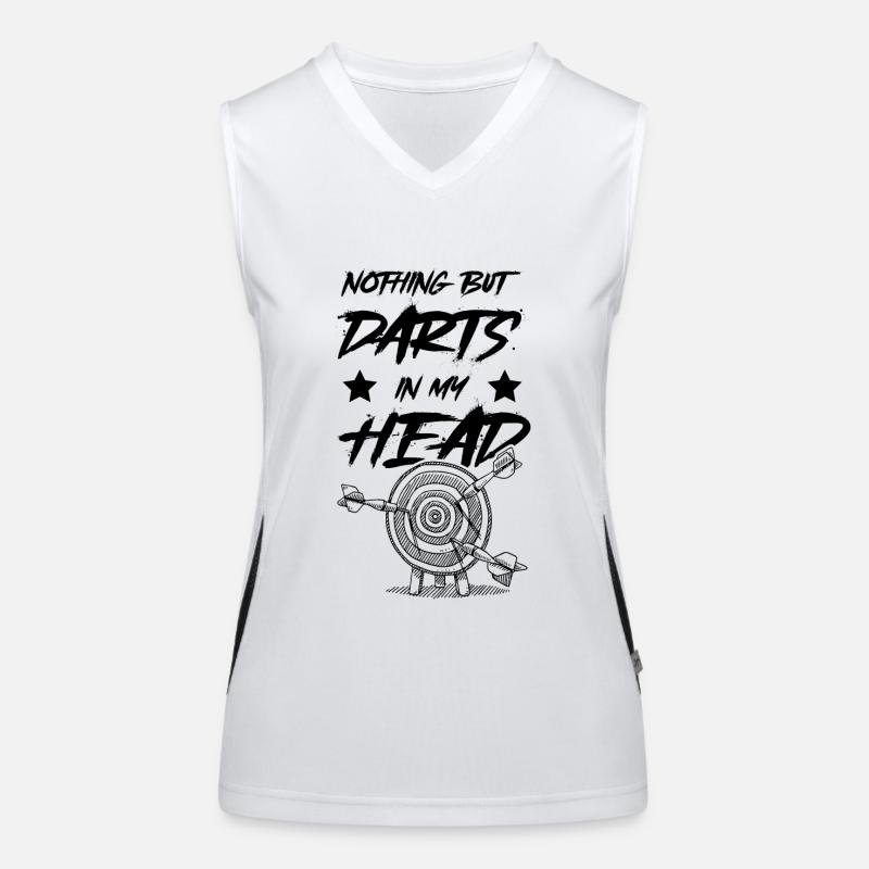 dart sport Funktionelles Kontrast-Tank Top für Frauen