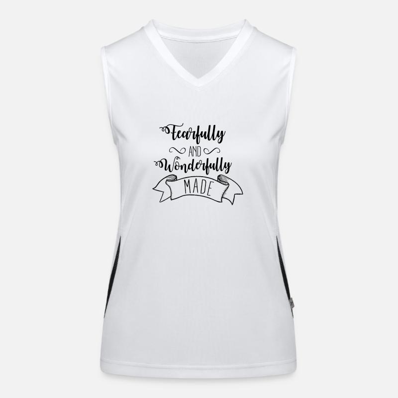 Wonderfully made Women's Functional Contrast Tank Top