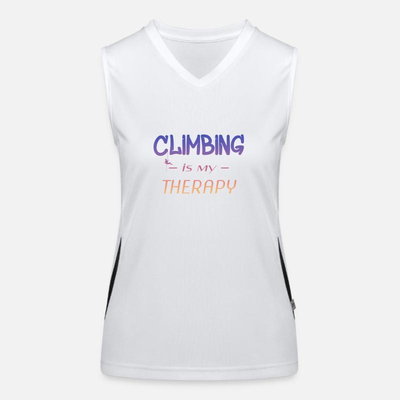 Climbing Funktionelles Kontrast-Tank Top für Frauen