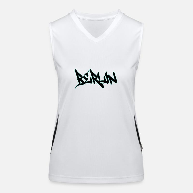 Berlin Funktionelles Kontrast-Tank Top für Frauen