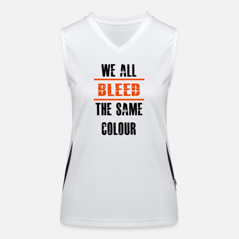 Human rights, equality Women's Functional Contrast Tank Top