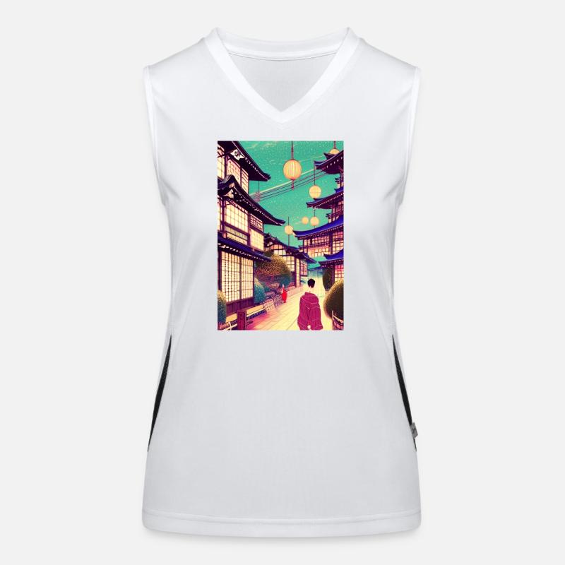 Print 8 Women's Functional Contrast Tank Top
