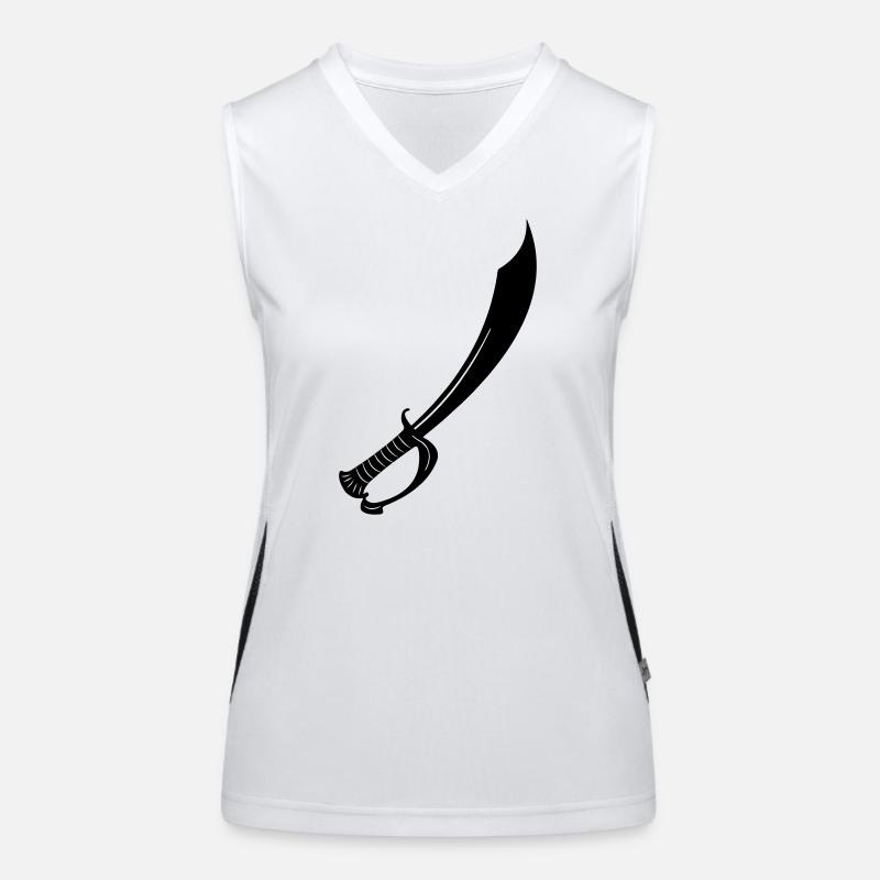Schwert Funktionelles Kontrast-Tank Top für Frauen