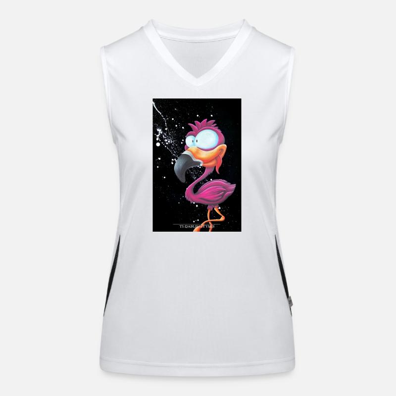 Flymingo 2 Funktionelles Kontrast-Tank Top für Frauen