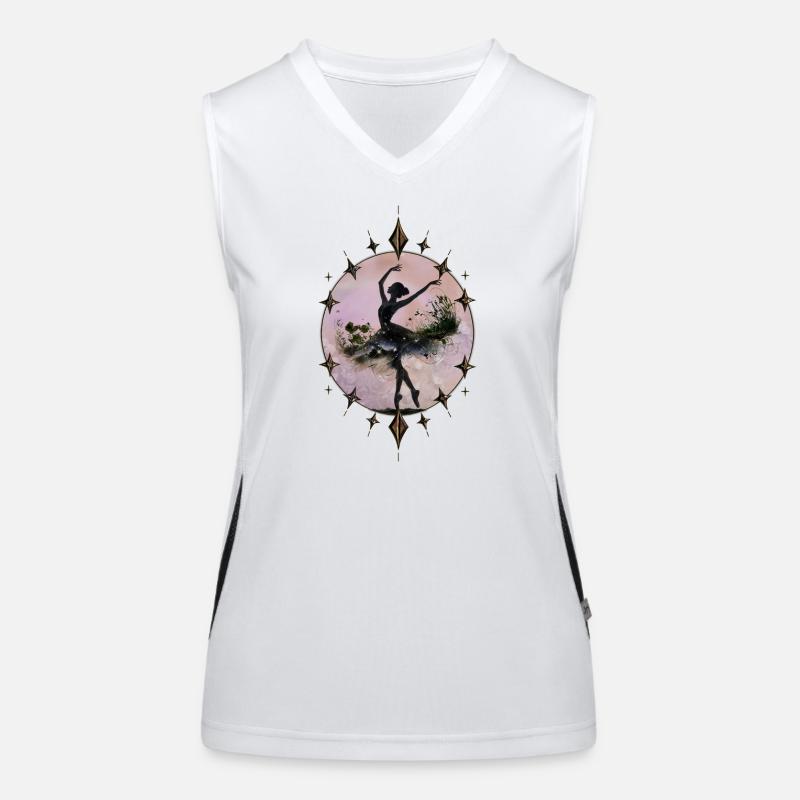 Dancing dancer Women's Functional Contrast Tank Top