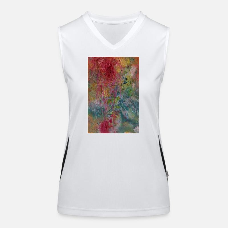 Longing for touch Women's Functional Contrast Tank Top