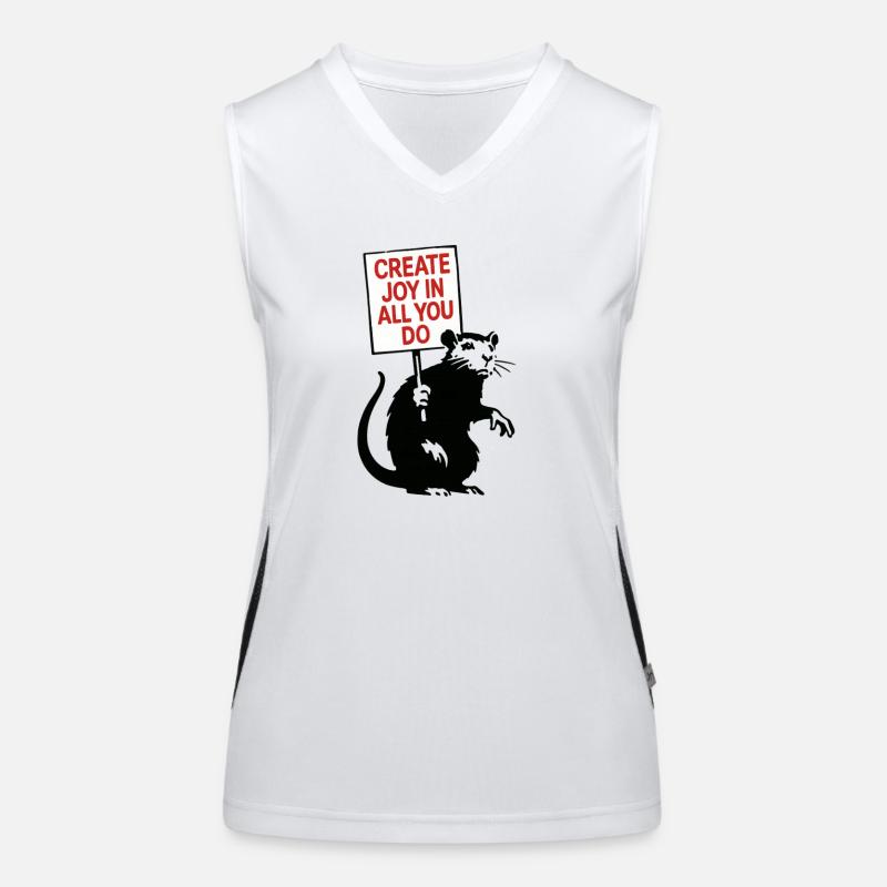 Joy in everything you do Women's Functional Contrast Tank Top